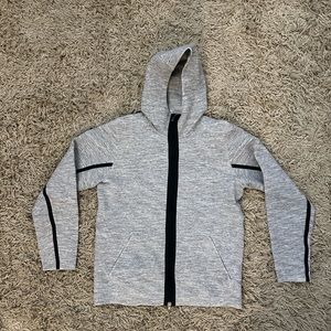 Lululemon Men’s Large Gray Zip Hooded Sweater Sweatshirt